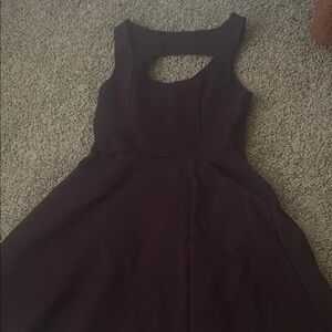 Kimchi Blue Black Sleeveless A-Line Cocktail Dress